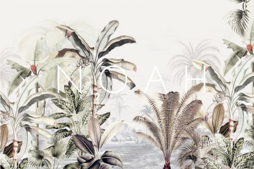 Geboortekaartje 'Dreamy Jungle' van Annet Weelink Design
