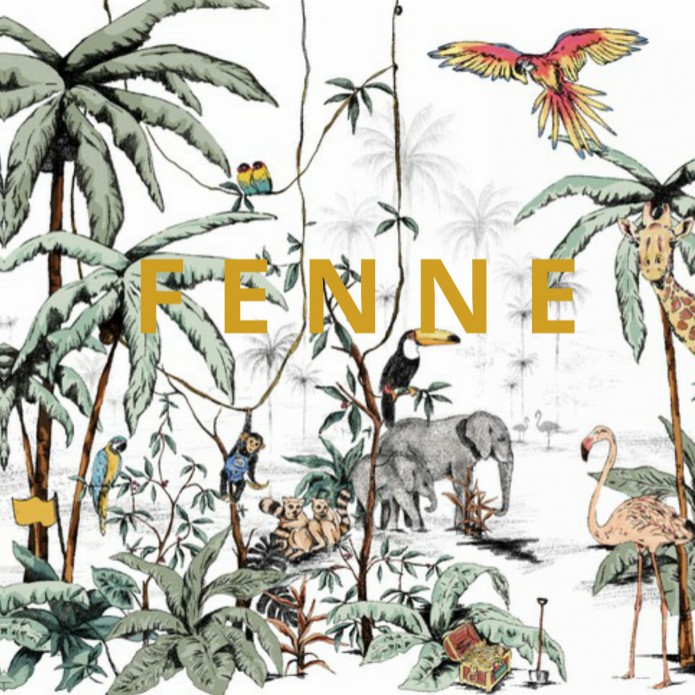 Geboortekaartje 'Jungle Tonal' van Annet Weelink Design