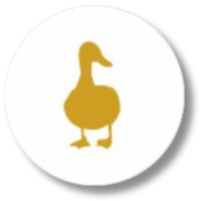 Sluitsticker eendje