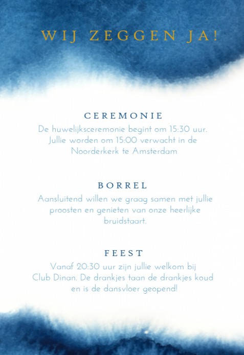 kaart achterzijde