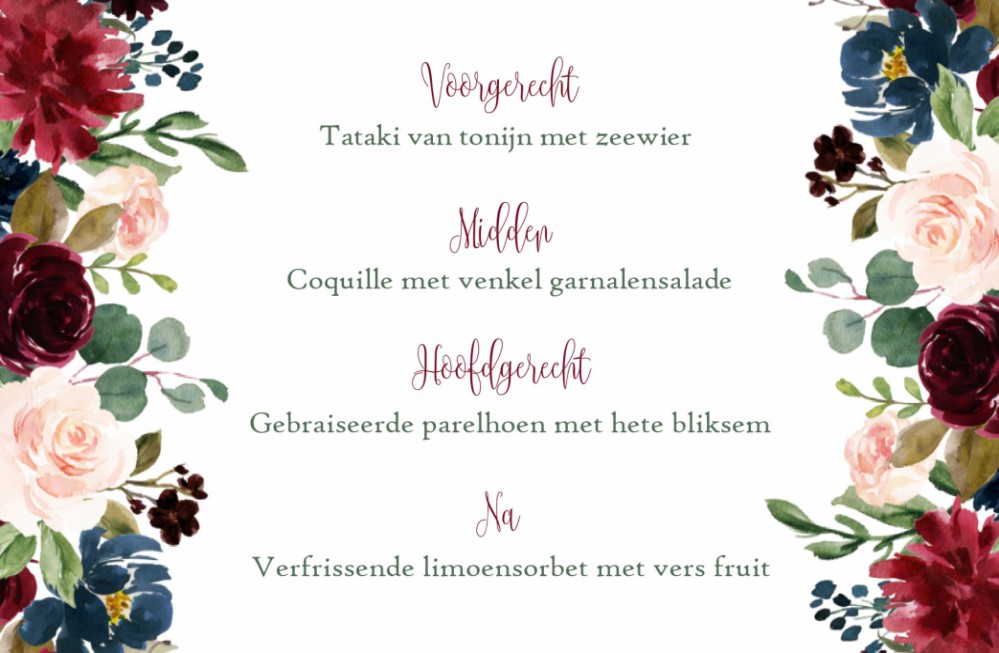 kaart achterzijde