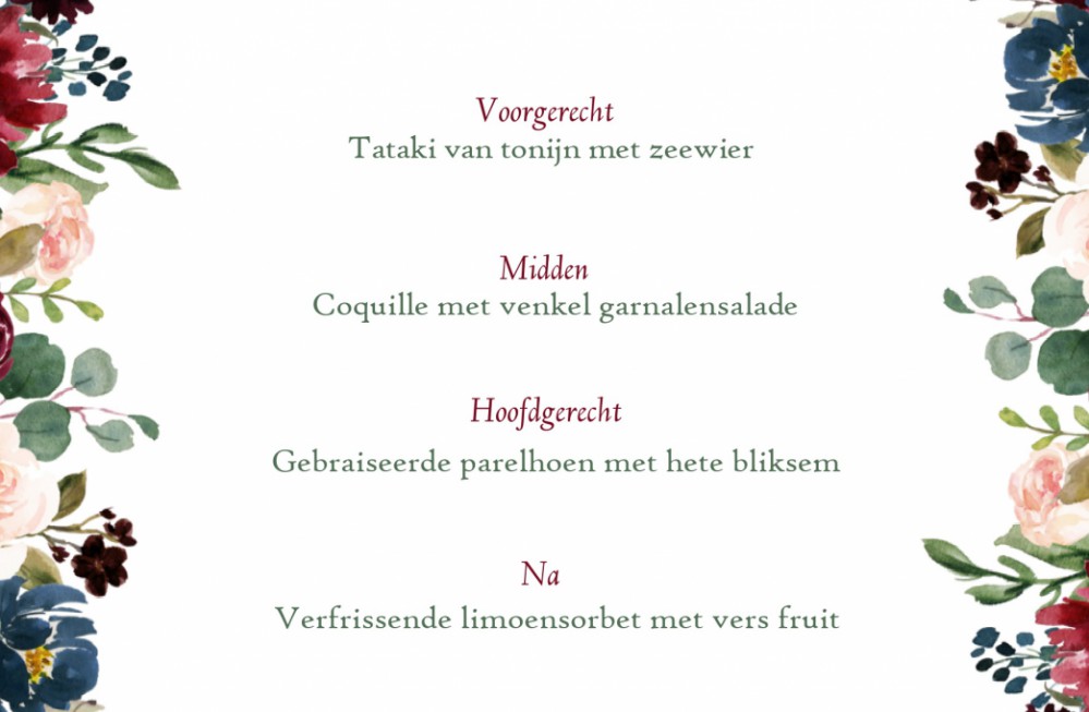 kaart achterzijde