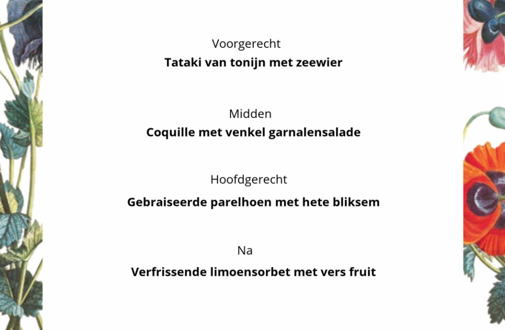 kaart achterzijde