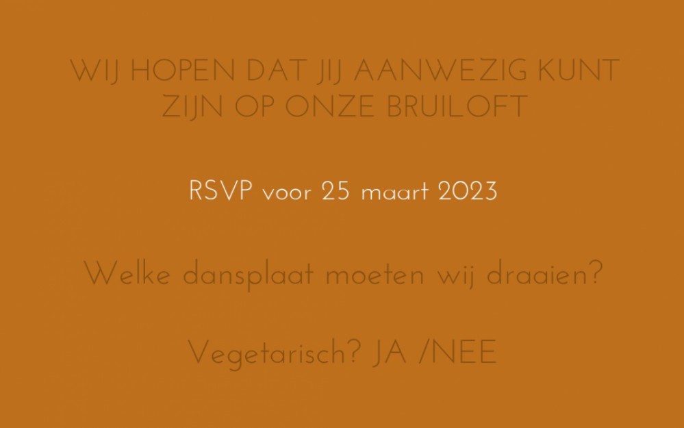 kaart achterzijde