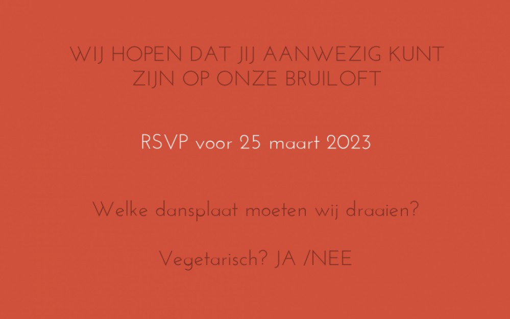 kaart achterzijde