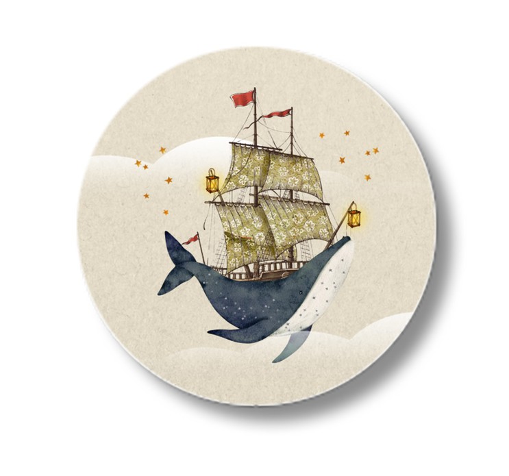 Sluitsticker whale