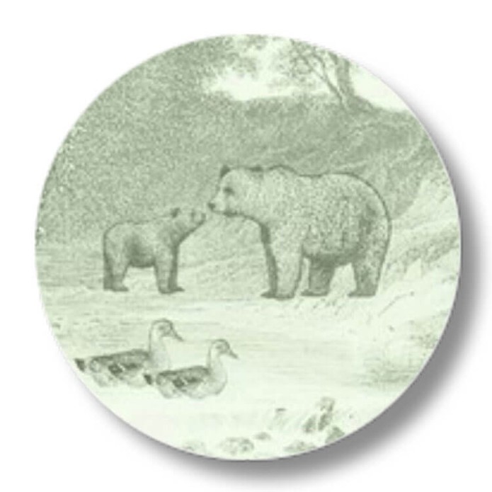Sluitsticker beren