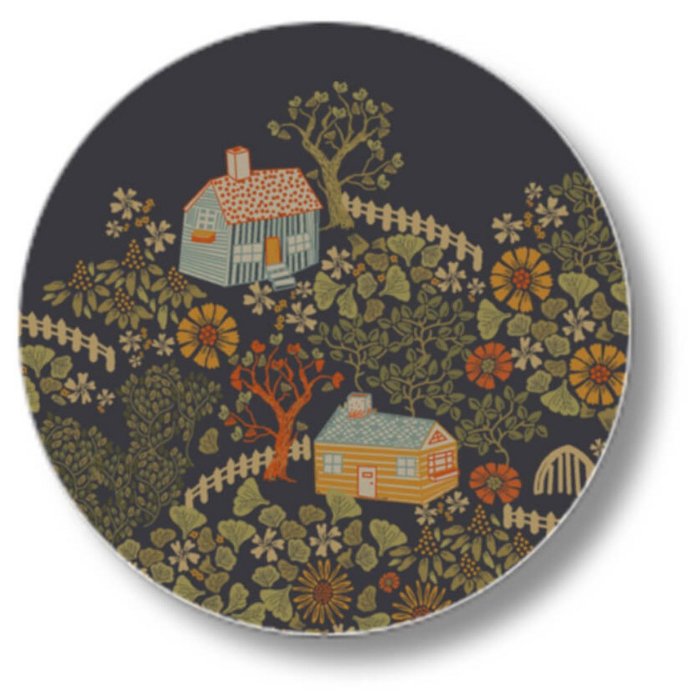 Sluitsticker dorp met huisjes