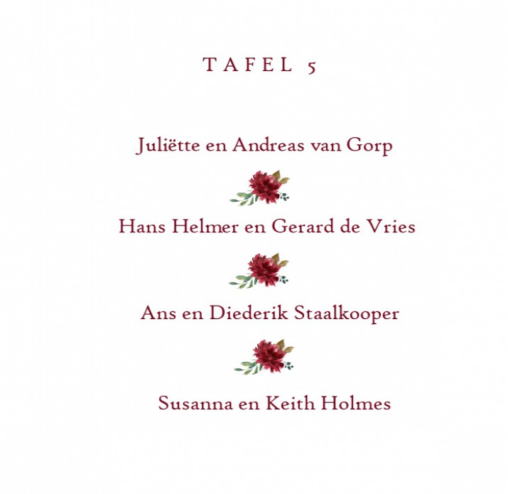 kaart achterzijde