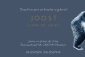 Geboortekaartje beer mono met foliedruk binnen