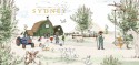 Geboortekaartje 'Animal Farm' van Annet Weelink Design voor