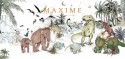 Geboortekaartje 'Prehistoric' van Annet Weelink Design voor